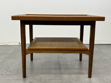 Drexel Declaration Cane Shelf Table