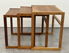 Teak Nesting Tables (Set of 3)