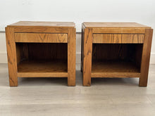 Oak Nightstands (Set of 2)