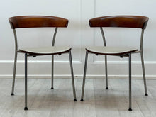 Wood & Chrome Dining Chairs
