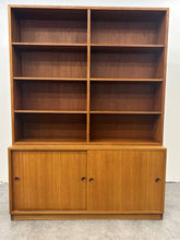 Teak 2-Piece Scandinavian Cabinet Set