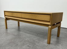 Vintage Low Oak Console