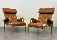 Danish Bentwood Leather Lounge