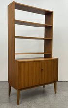 Storage and Shelves Teak Locking Cabinet