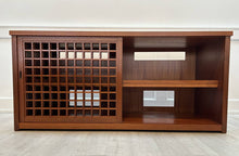 Mahogany Grid Mesa Sideboard