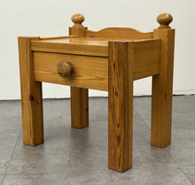 Swedish Pine Nightstand Pair