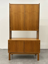 Locking Cabinet with Elevated Top