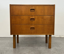 Swedish Teak 3 Drawer Dresser