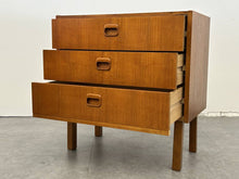 Swedish Teak 3 Drawer Dresser