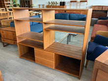 Open Teak Bookshelf
