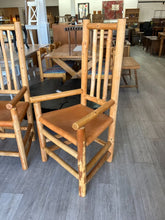 Rustic Log Armchair