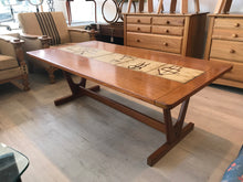 Danish Tile Top Coffee Table