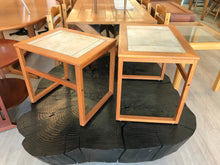 Danish Teak & Tile Nesting Tables