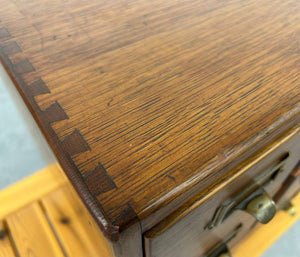 Antique Library Card Catalog
