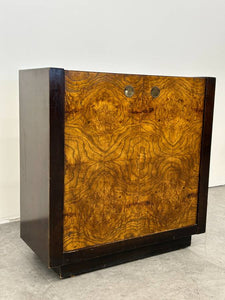 Art Deco Burlwood Cabinet