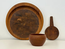 Teak Soup Bowl