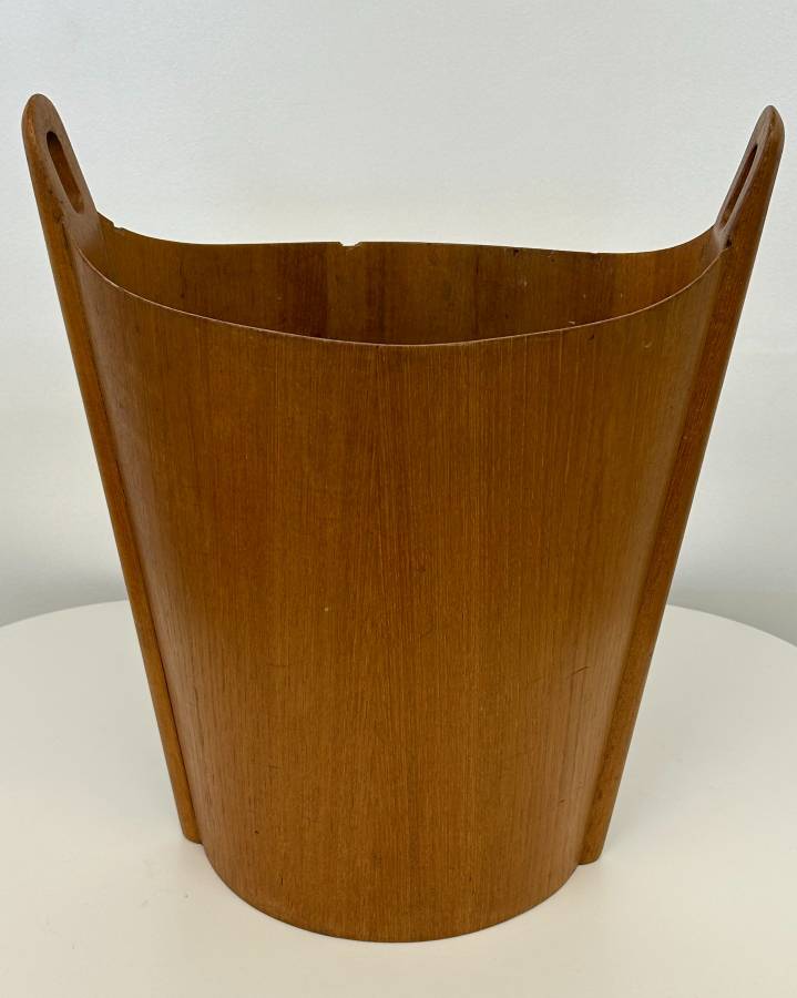Teak Waste Basket