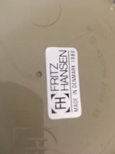 Fritz Hansen Leather Wingback Chair