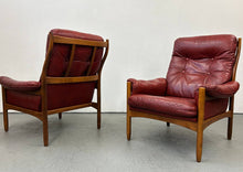Gote Mobler Leather Lounge Chair