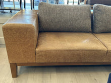 Large Custom Leather Sofa