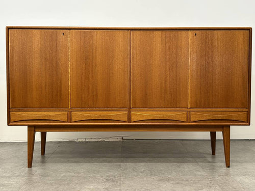 Swedish Teak Linen Cabinet