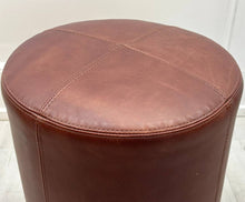 Gold & Williams Leather Ottoman