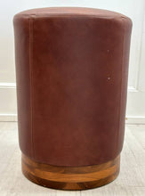 Gold & Williams Leather Ottoman