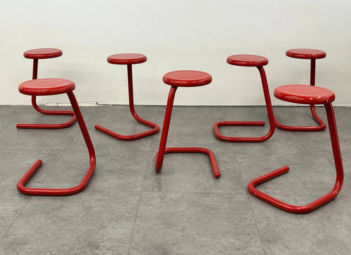 Red Paperclip Stool