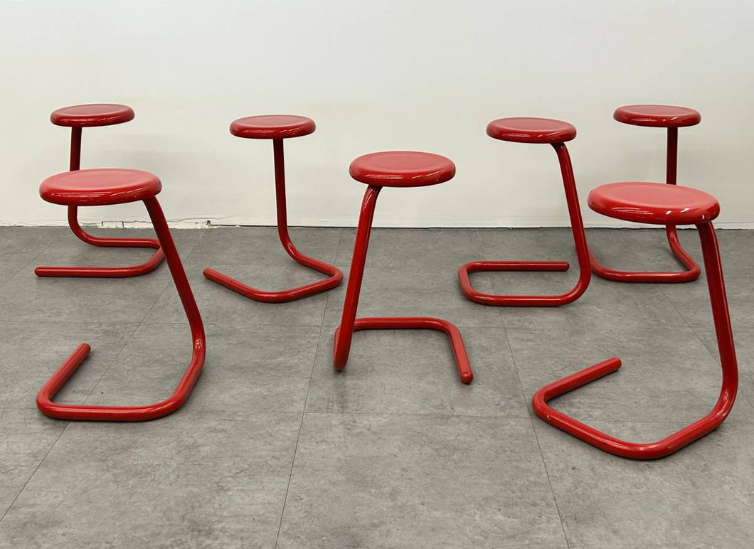 Red Paperclip Stool