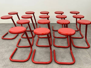 Red Paperclip Stool