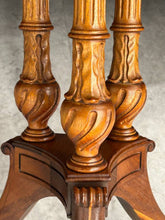Antique Pie Crust End Table
