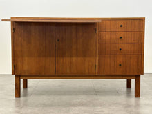 Swedish Cabinet with Pullout Desktop