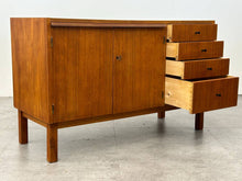 Swedish Cabinet with Pullout Desktop