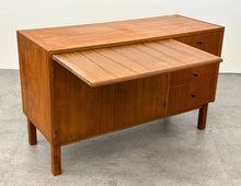 Swedish Cabinet with Pullout Desktop