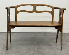 Mission Oak Entryway Bench