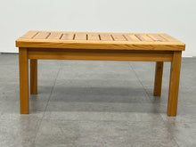 Swedish Pine Slat Bench