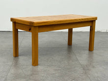 Swedish Pine Slat Bench