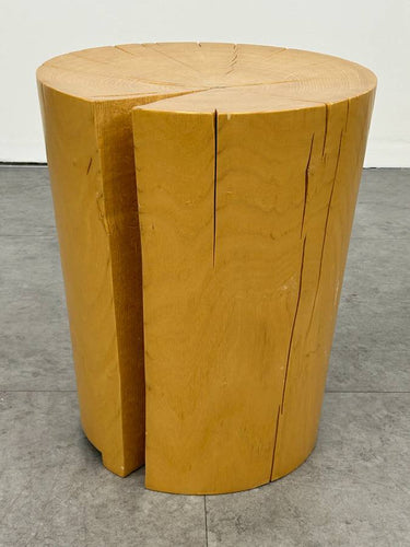 Tree Stump End Table