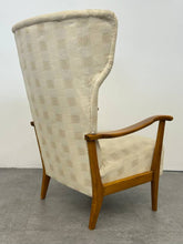 Vintage Swedish Wingback Armchair