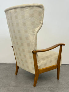 Vintage Swedish Wingback Armchair