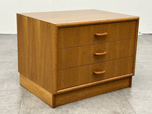 3 Drawer Danish Teak Nightstand