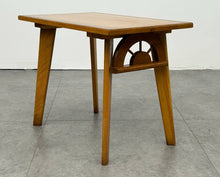 Wagon Wheel End Table