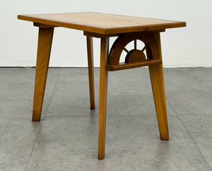 Wagon Wheel End Table