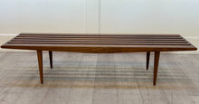 Walnut Slat Bench