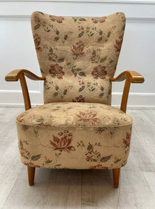 Swedish Wingback Chair