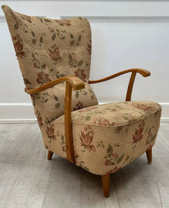 Swedish Wingback Chair