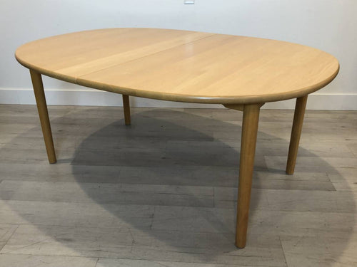 Danish Modern Dining Table (2 Leaves)