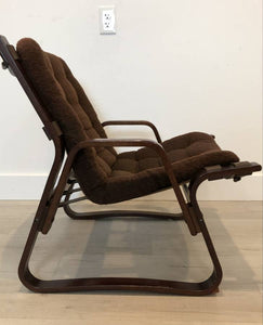Bentwood Lounge Chair w/ Seat Cushion