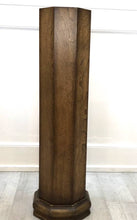 Vintage Wood Display Stand Column