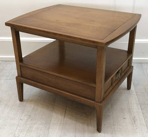 Mid Century Single-Drawer End Table